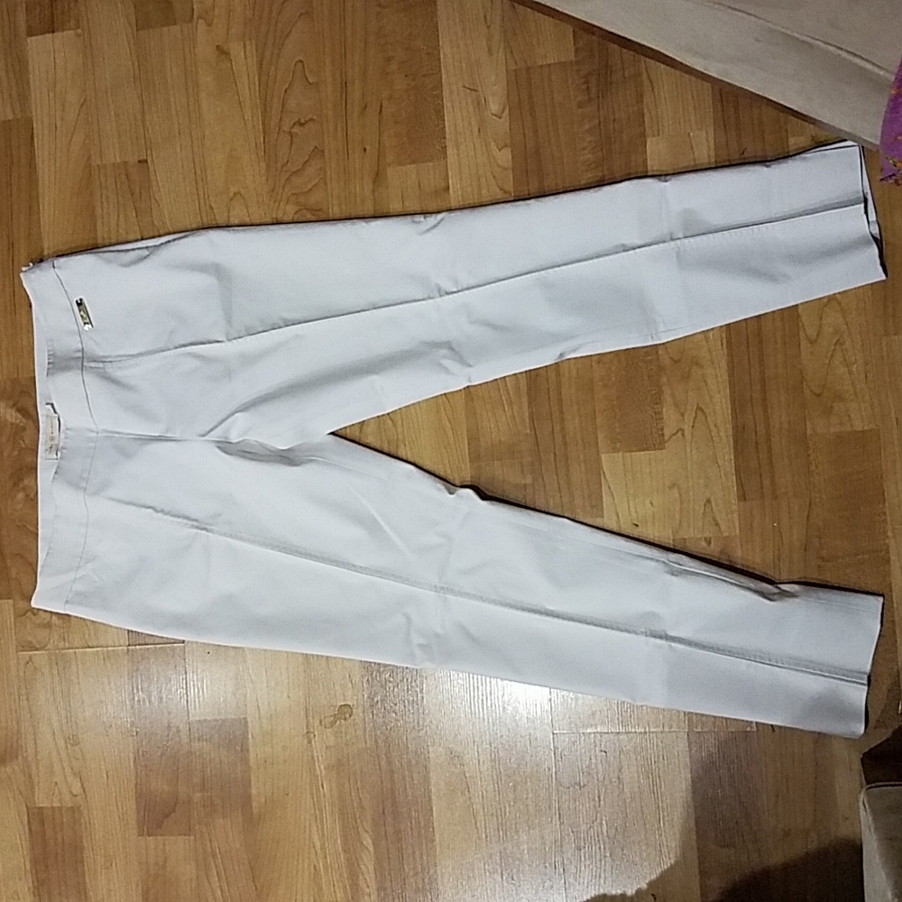 TORY BURCH CALLIE SKINNY PANTS WHITE 2